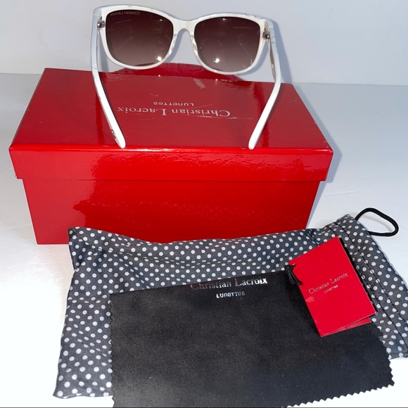 christian lacroix cl 5006 sunglasses White - Picture 7 of 14